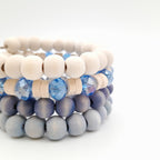 Mini Coil Bracelet - Lavender