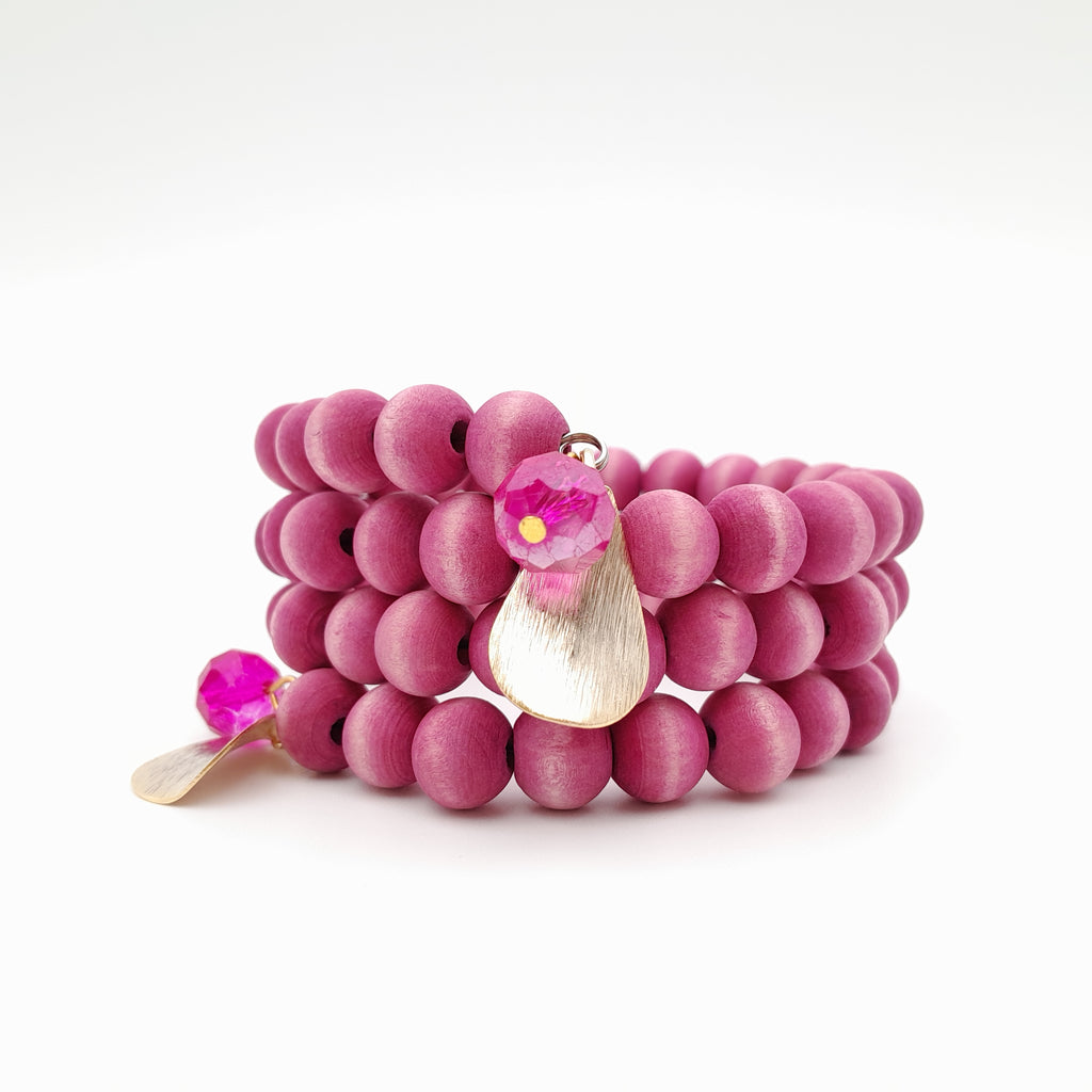 Colour Pop Bracelet - Hot Pink