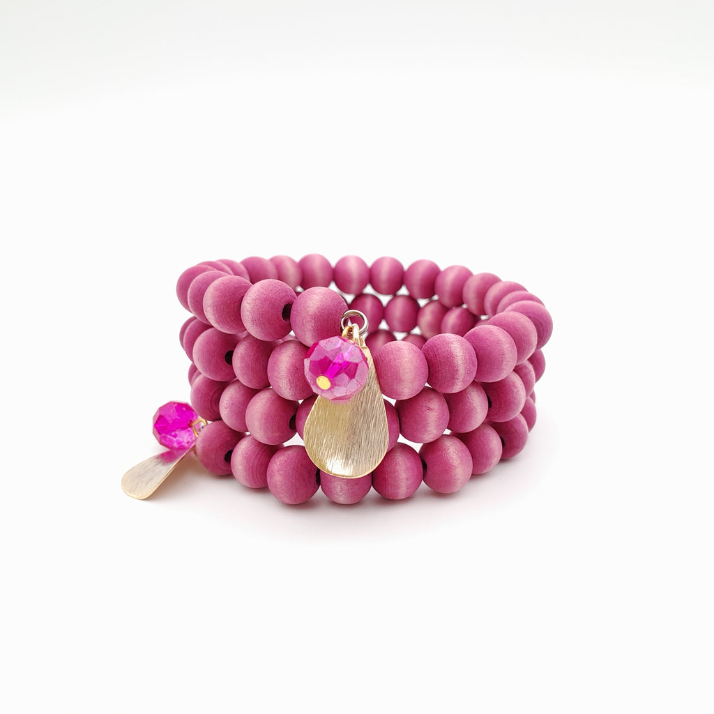 Colour Pop Bracelet - Hot Pink