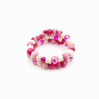 Mia Wrap Bracelet - Hot Pink
