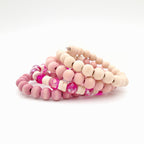 Mini Coil Bracelet - Hot Pink
