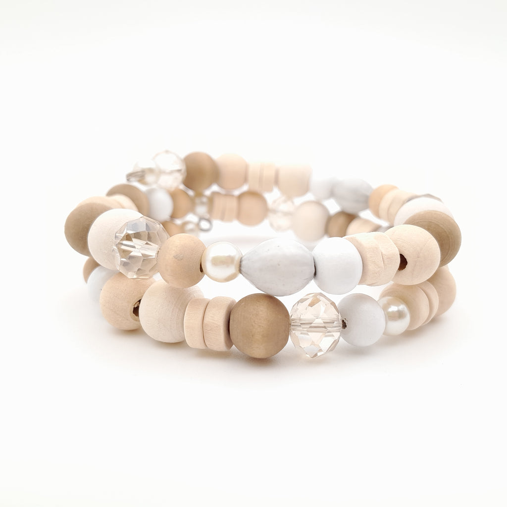Mia Wrap Bracelet - Stone