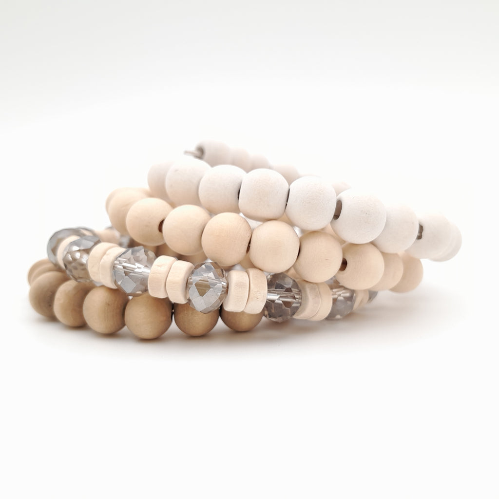 Mini Coil Bracelet - Stone