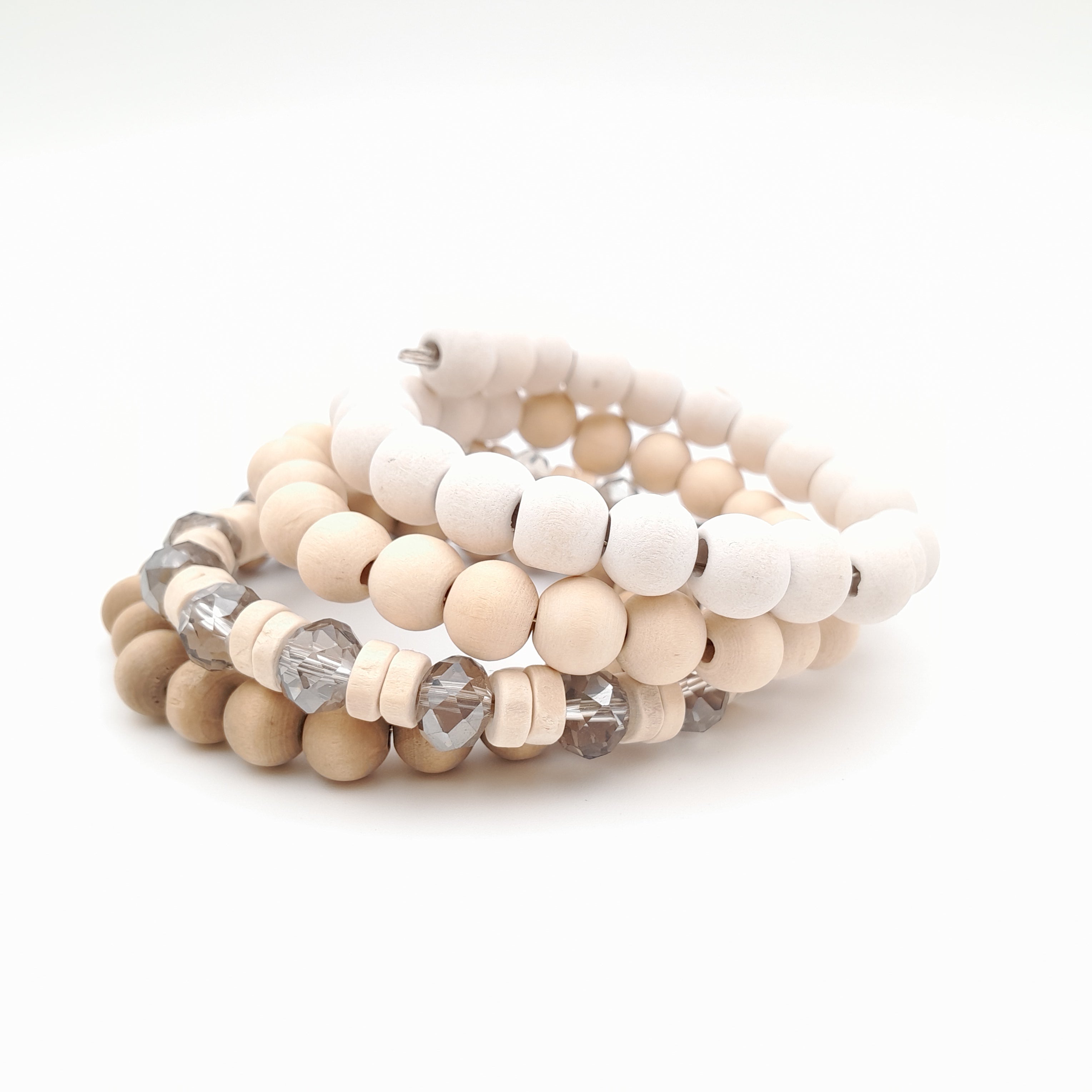 Mini Coil Bracelet - Stone