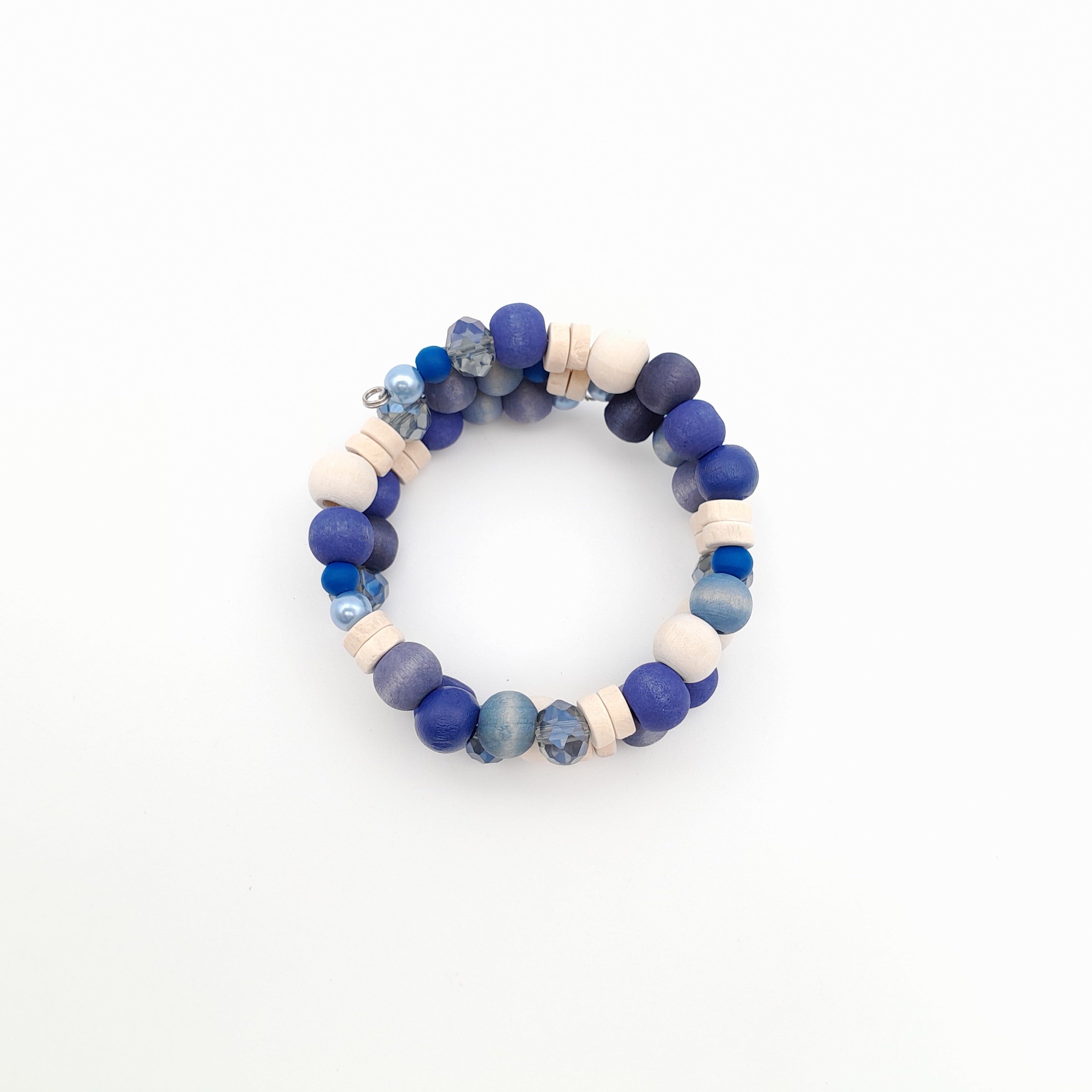 Mia Wrap Bracelet - Blue