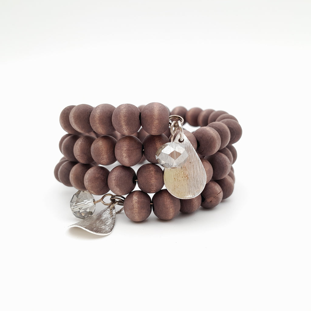 Colour Pop Bracelet - Chocolate