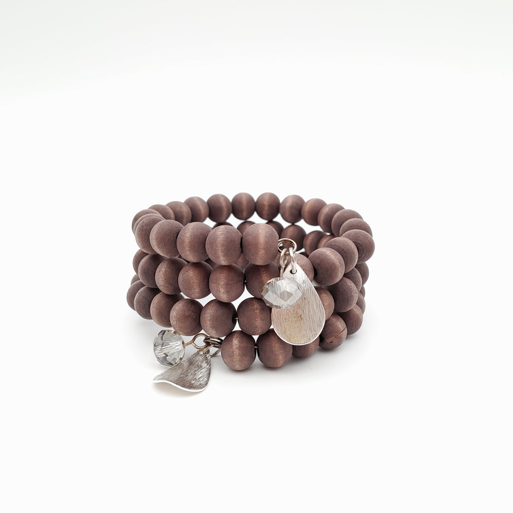 Colour Pop Bracelet - Chocolate