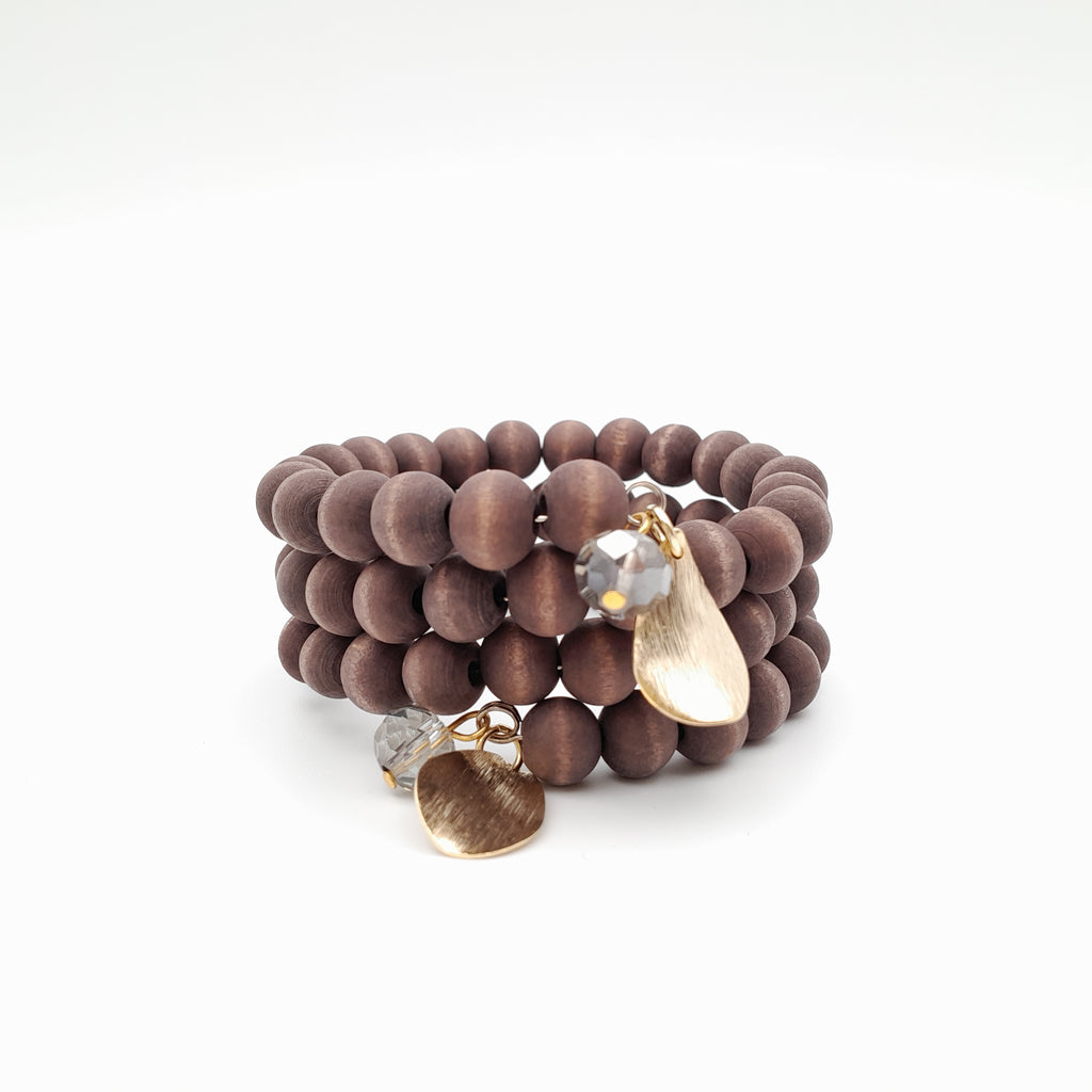 Colour Pop Bracelet - Chocolate