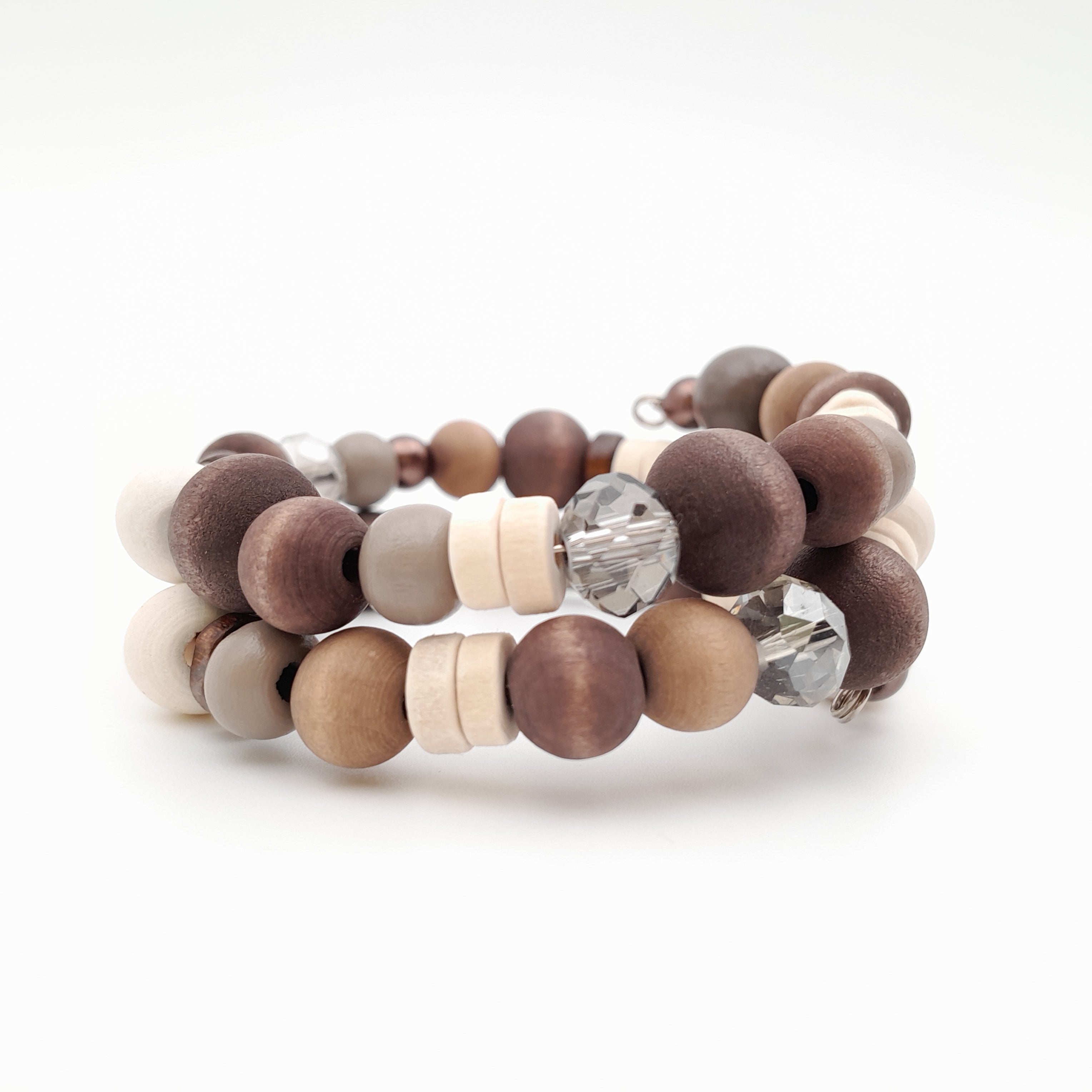 Mia Wrap Bracelet - Chocolate