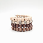 Mini Coil Bracelet - Chocolate