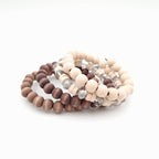 Mini Coil Bracelet - Chocolate