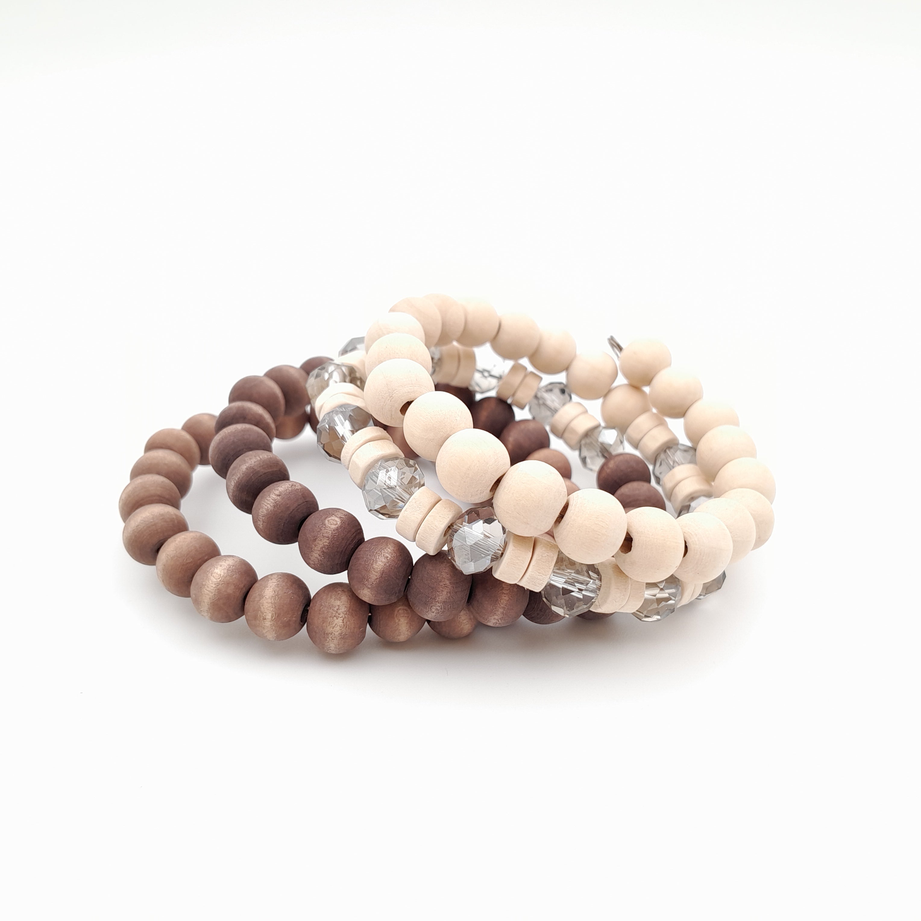 Mini Coil Bracelet - Chocolate