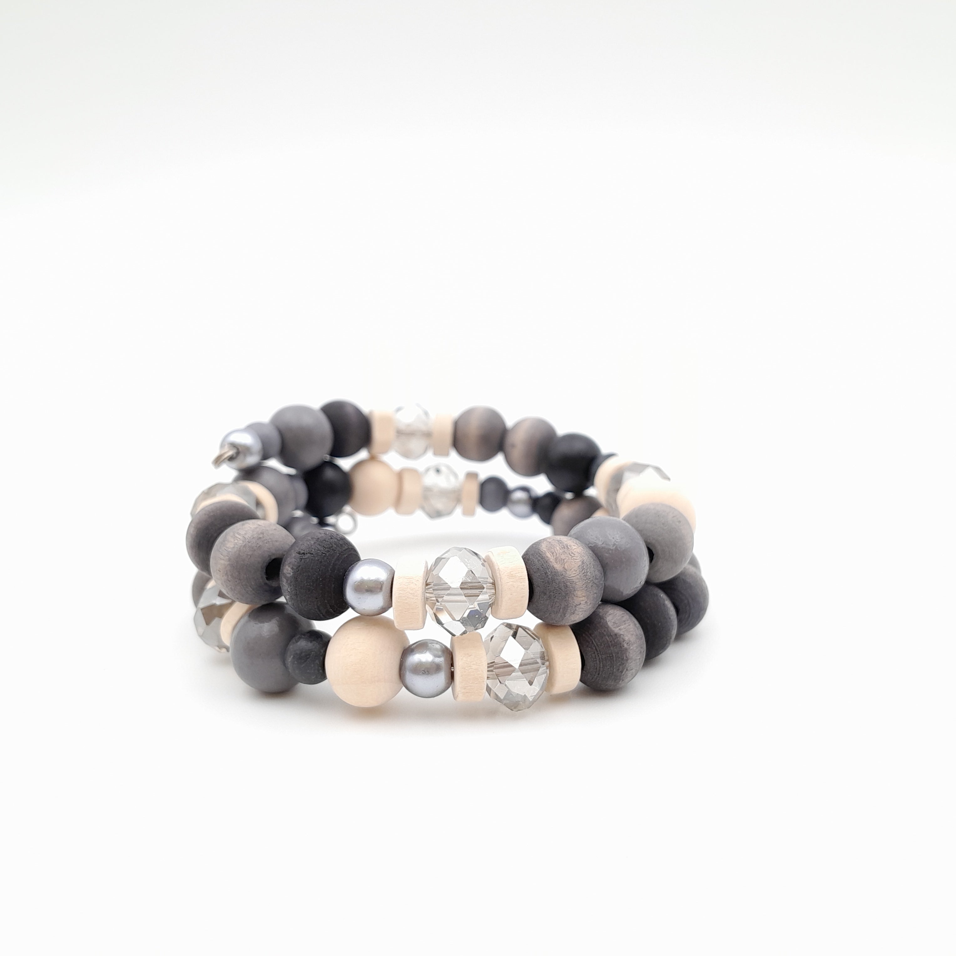 Mia Wrap Bracelet - Graphite