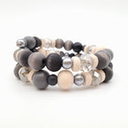 Mia Wrap Bracelet - Graphite