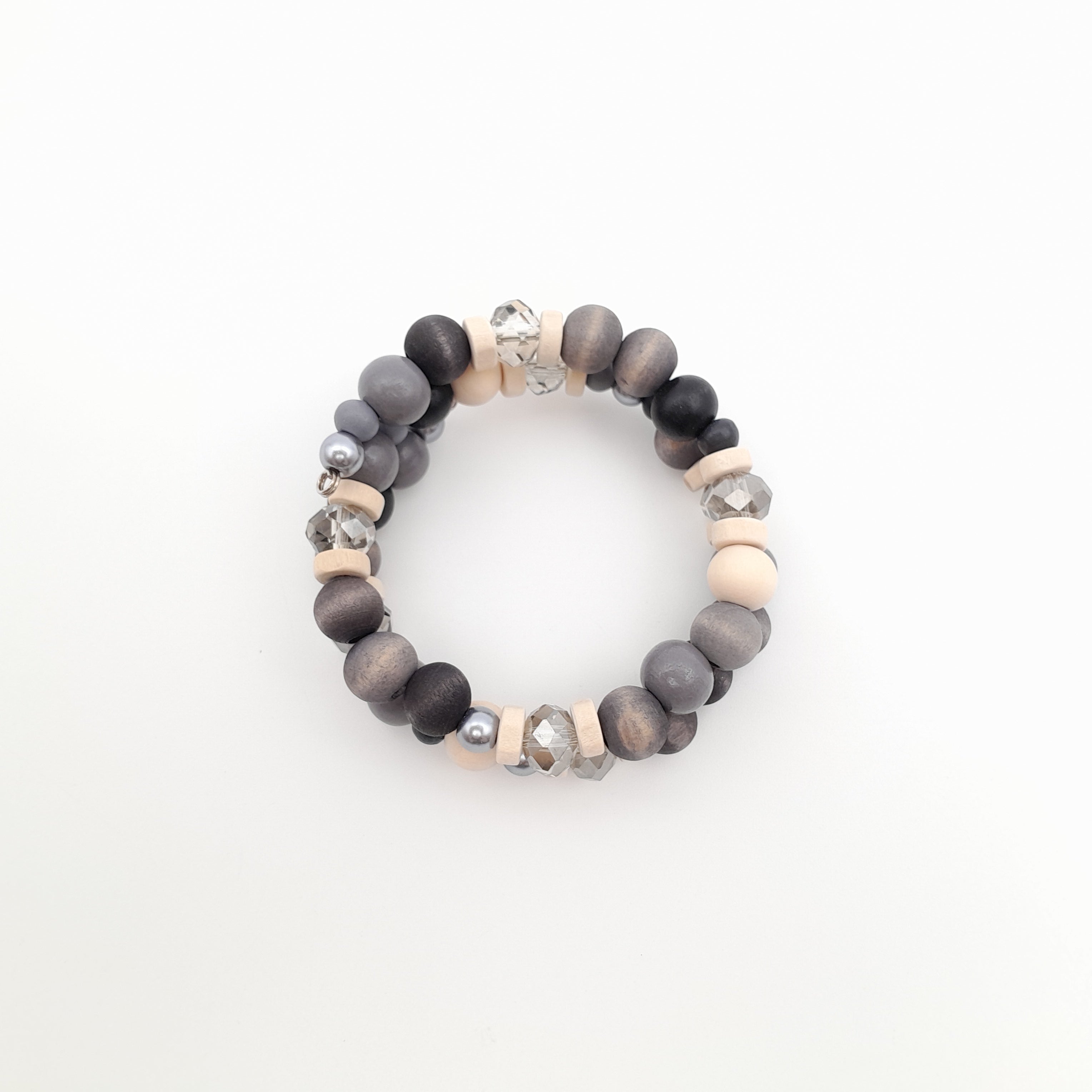 Mia Wrap Bracelet - Graphite