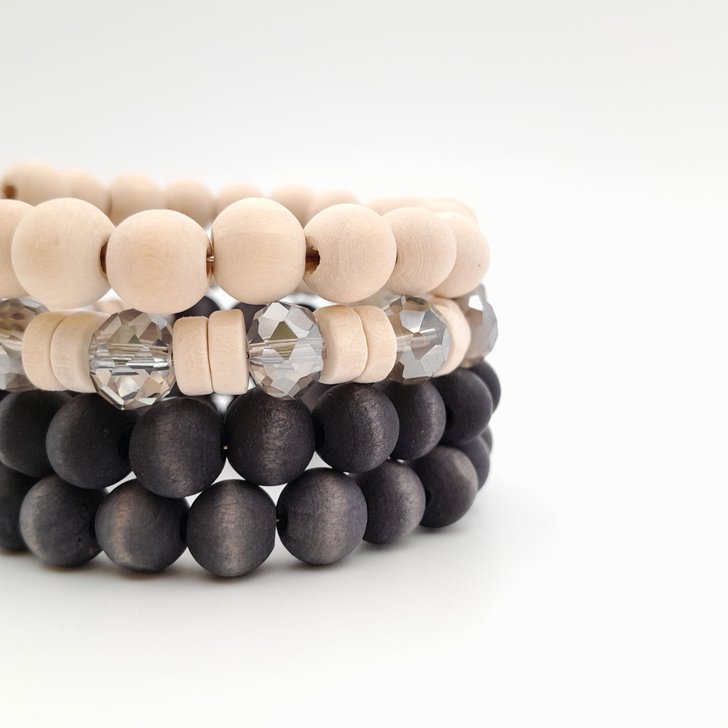 Mini Coil Bracelet - Graphite