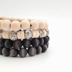 Mini Coil Bracelet - Graphite