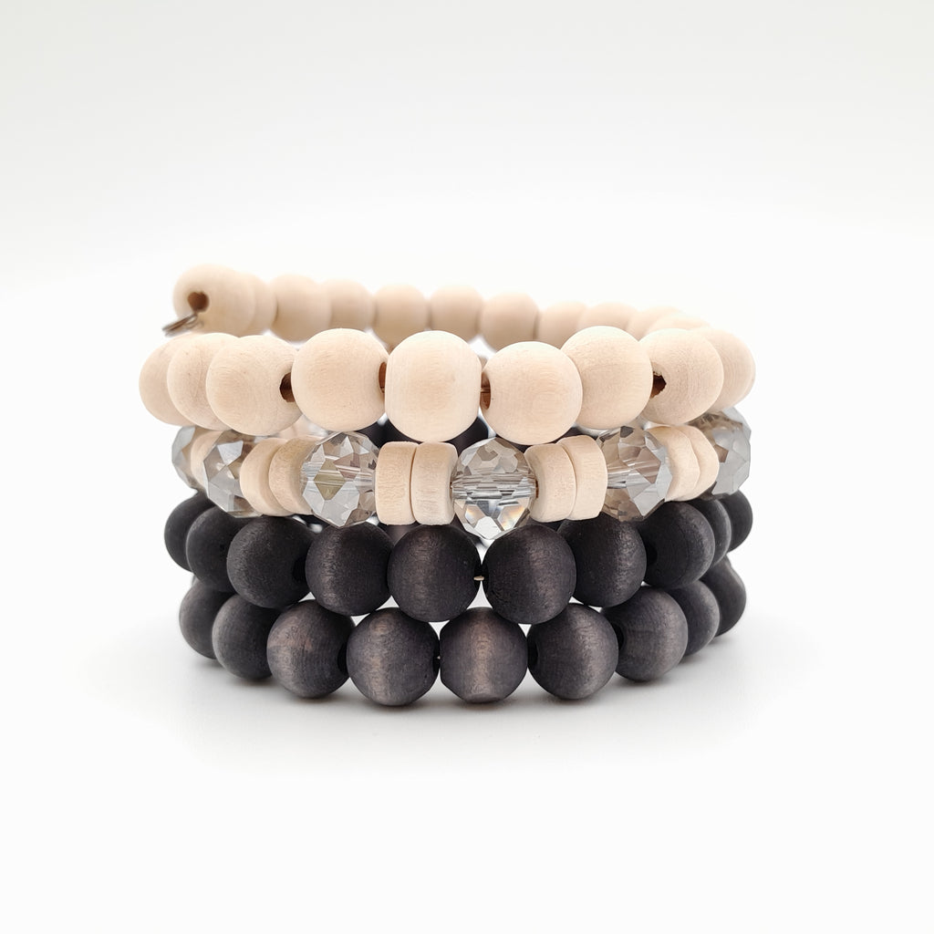 Mini Coil Bracelet - Graphite
