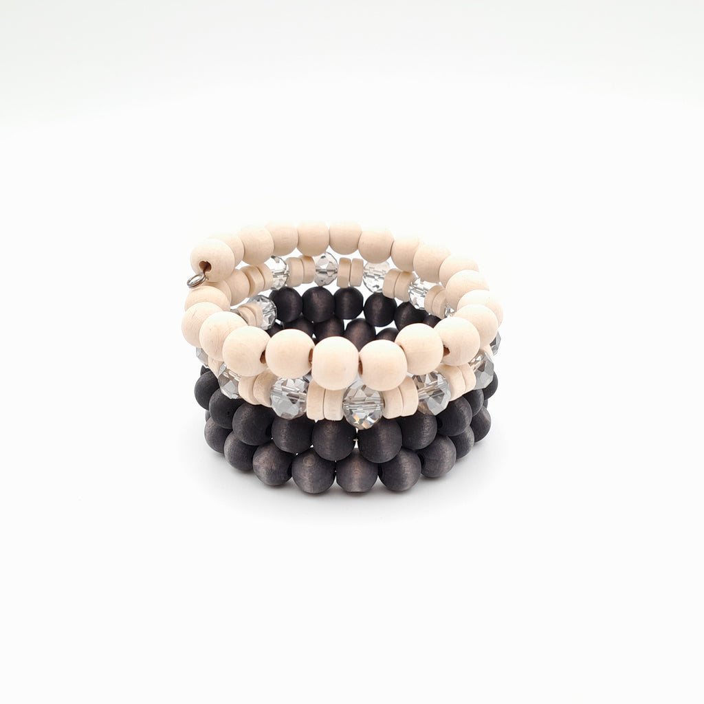 Mini Coil Bracelet - Graphite