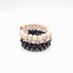 Mini Coil Bracelet - Graphite
