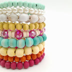 Large Coil Bracelet - Viva La Marzipan