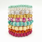 Large Coil Bracelet - Viva La Marzipan