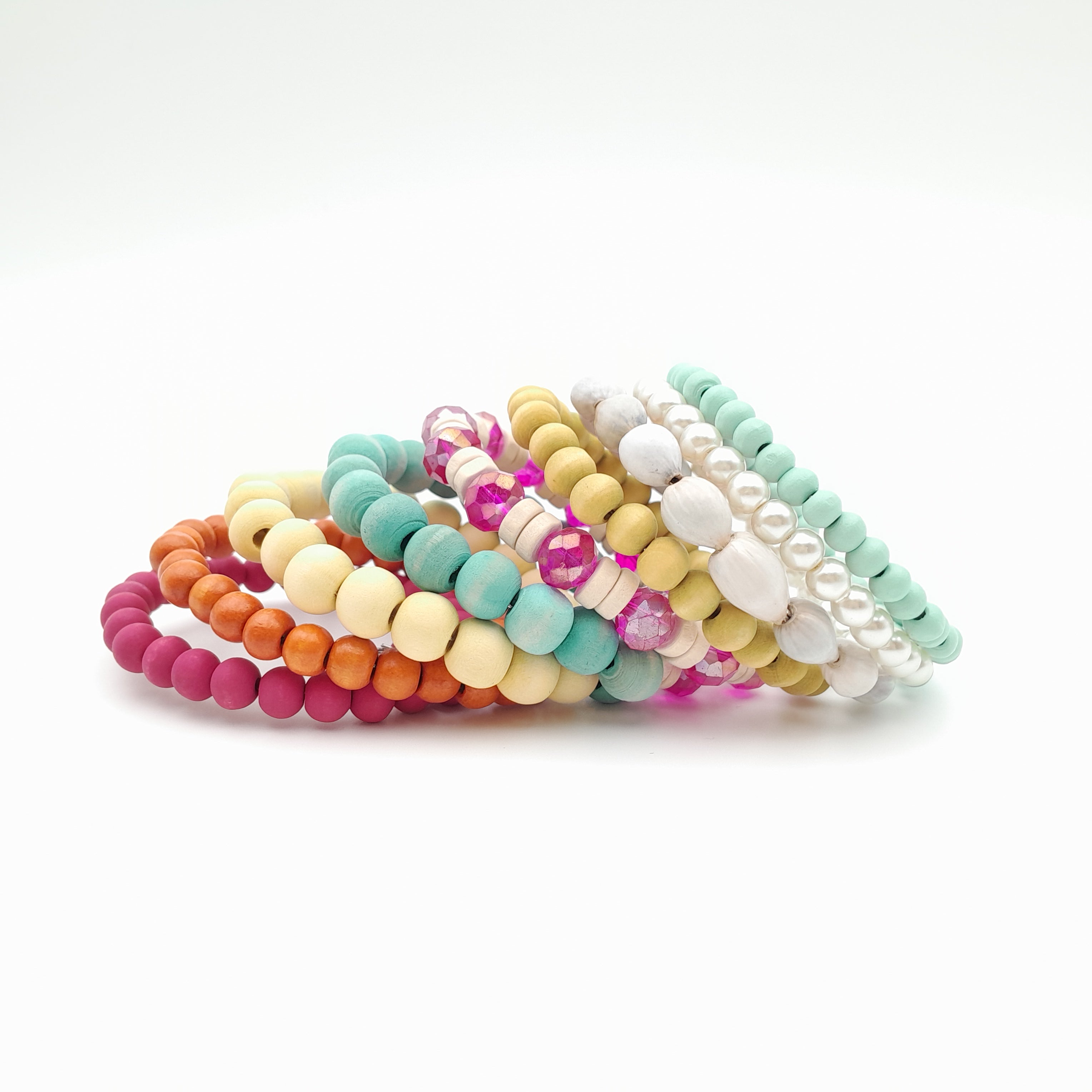 Large Coil Bracelet - Viva La Marzipan