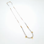 Crystal Layer Necklace - Champagne