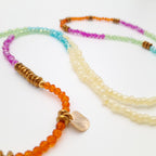 Crystal Layer Necklace - Viva La Marzipan
