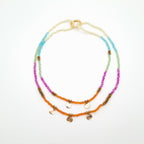 Crystal Layer Necklace - Viva La Marzipan