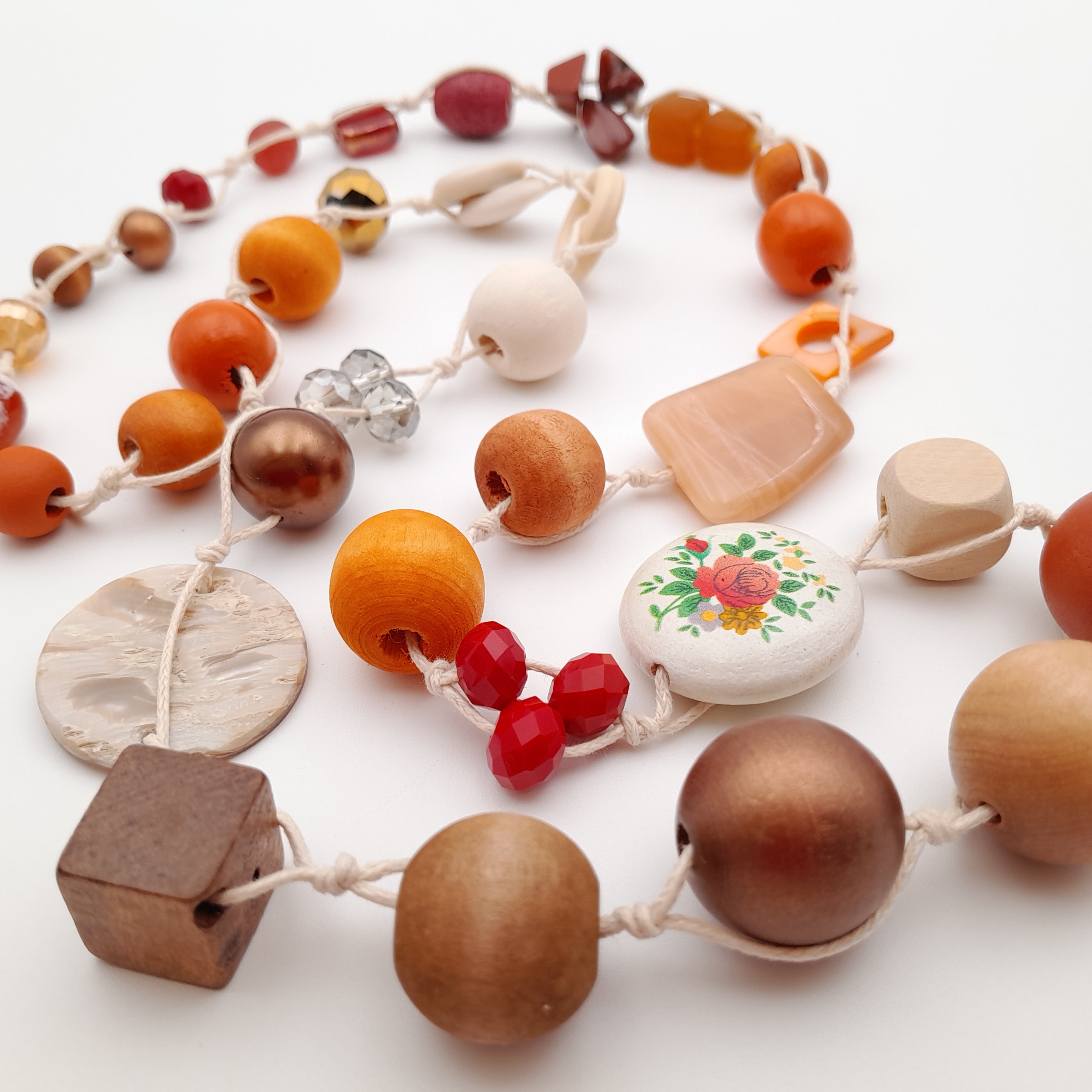 Betty Boo Necklace - Orange