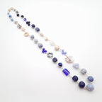 Betty Boo Necklace - Navy & Lavender