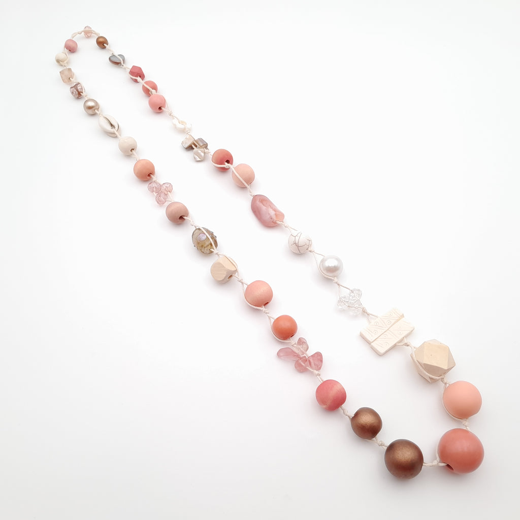 Betty Boo Necklace - Salmon