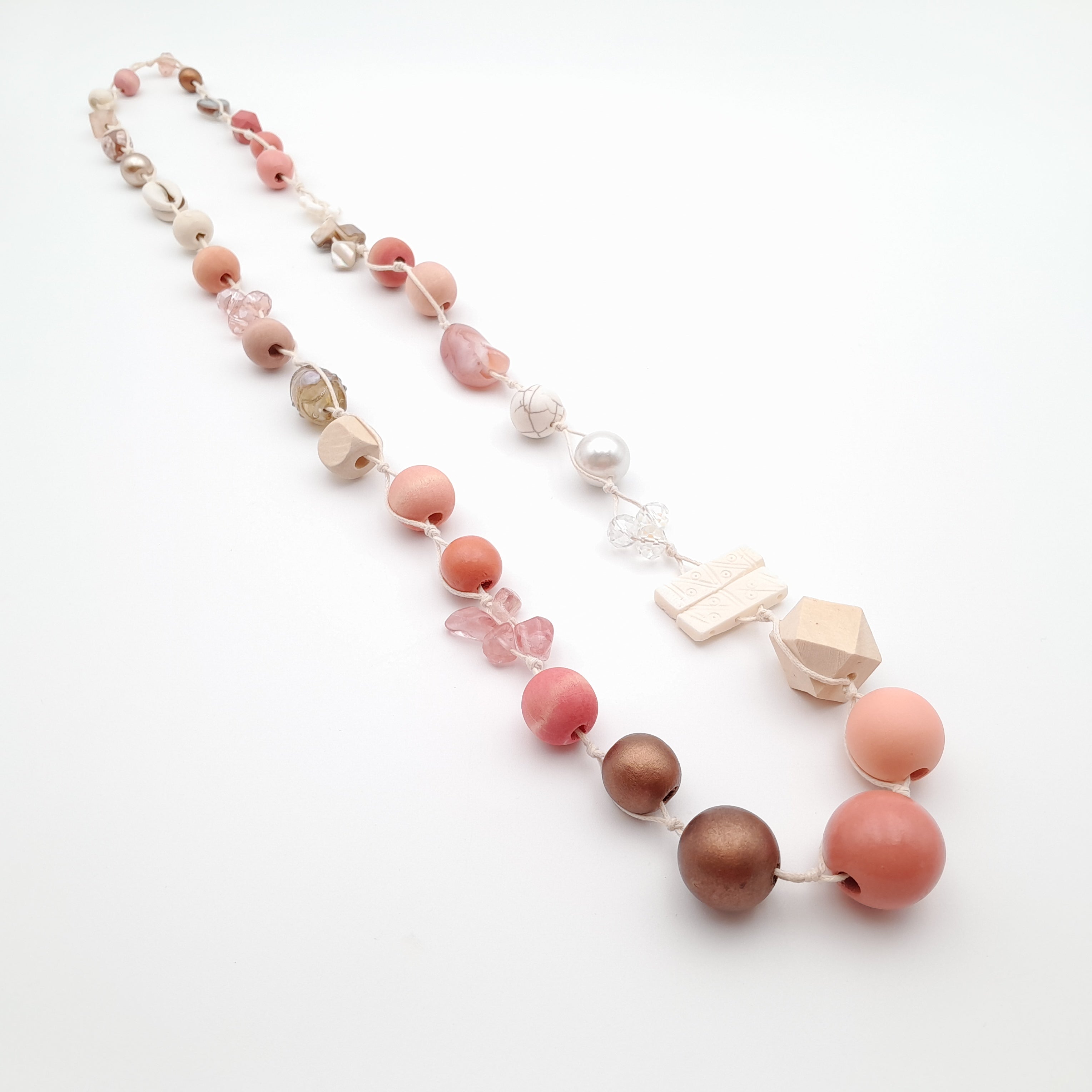 Betty Boo Necklace - Salmon