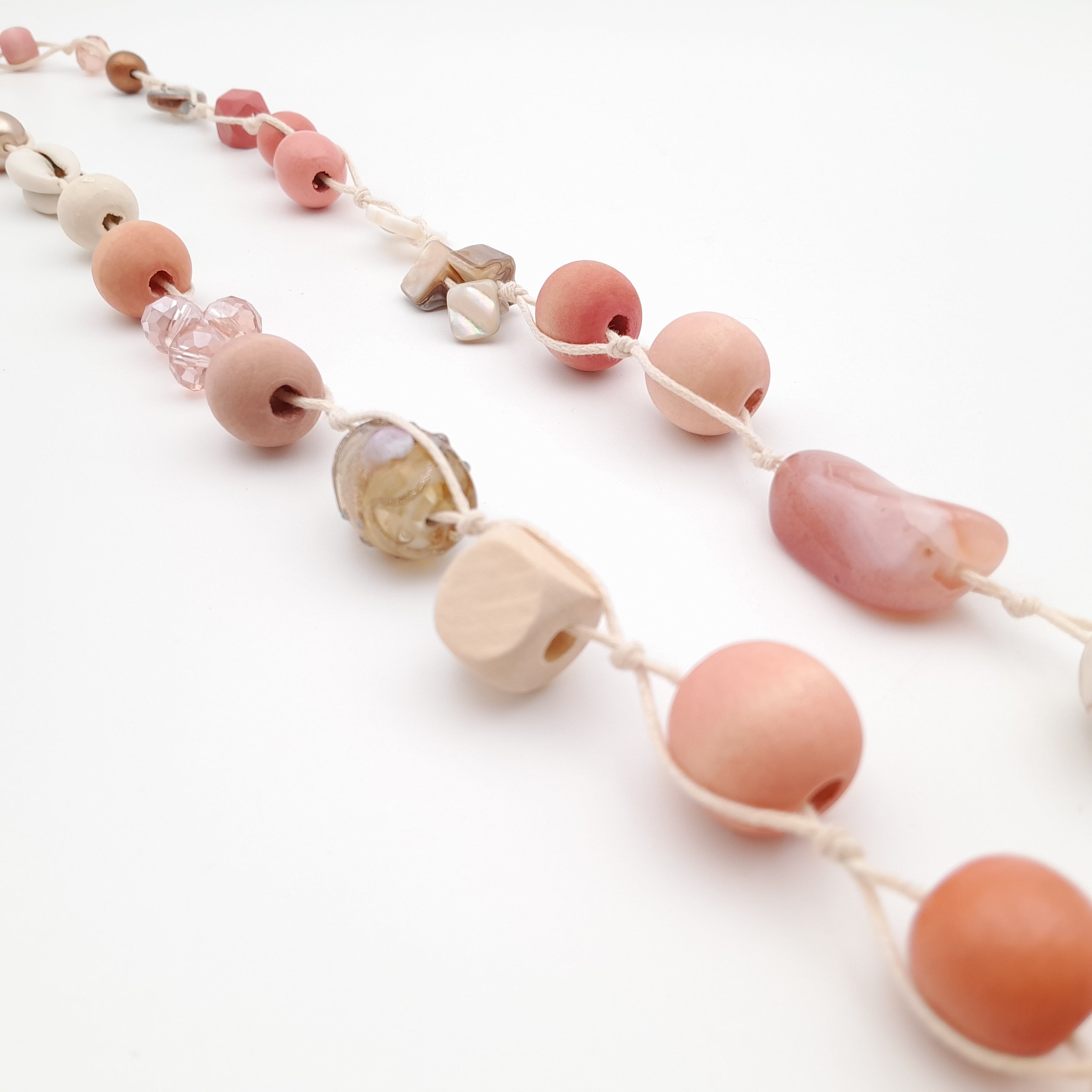 Betty Boo Necklace - Salmon