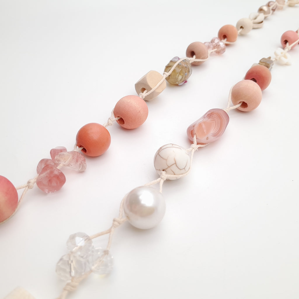 Betty Boo Necklace - Salmon