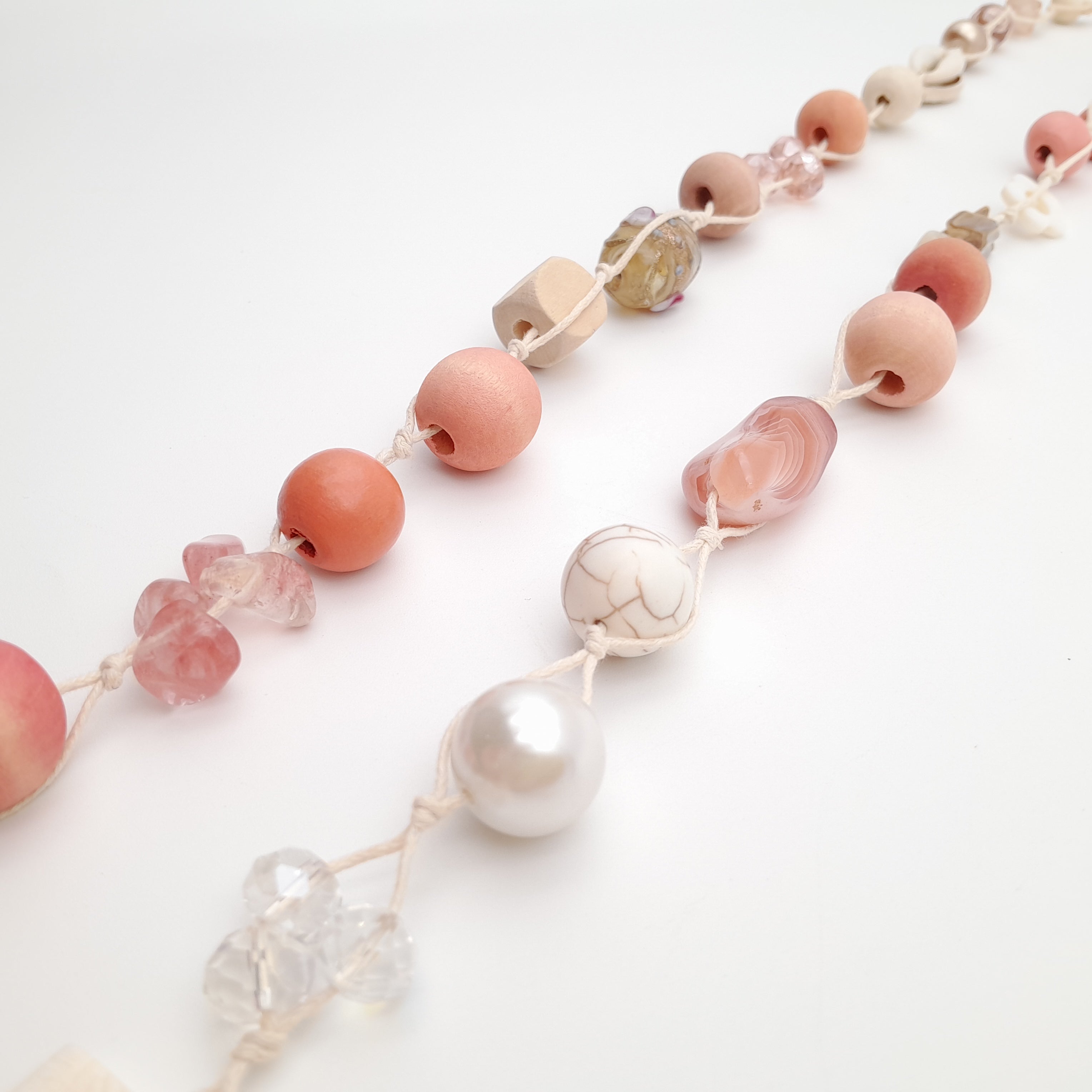 Betty Boo Necklace - Salmon