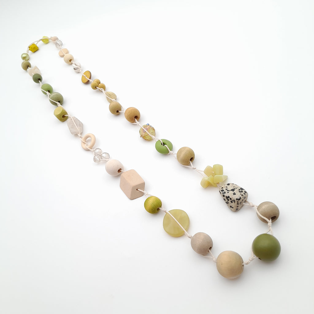 Betty Boo Necklace - Chartreuse