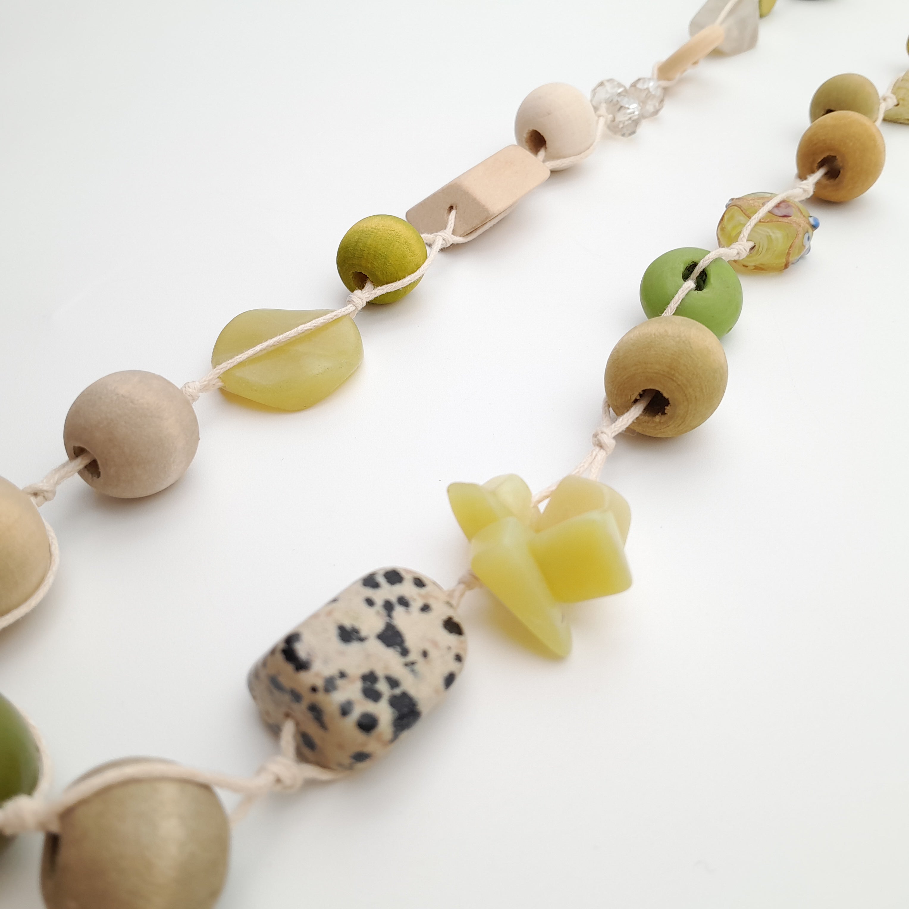 Betty Boo Necklace - Chartreuse