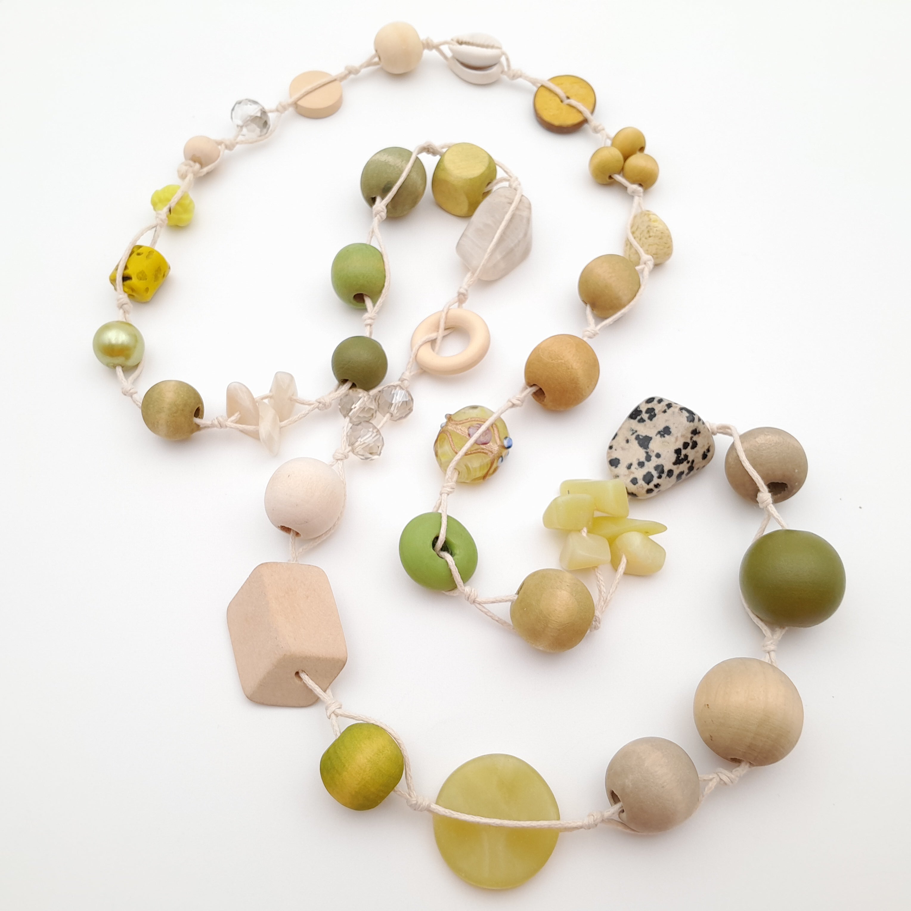 Betty Boo Necklace - Chartreuse