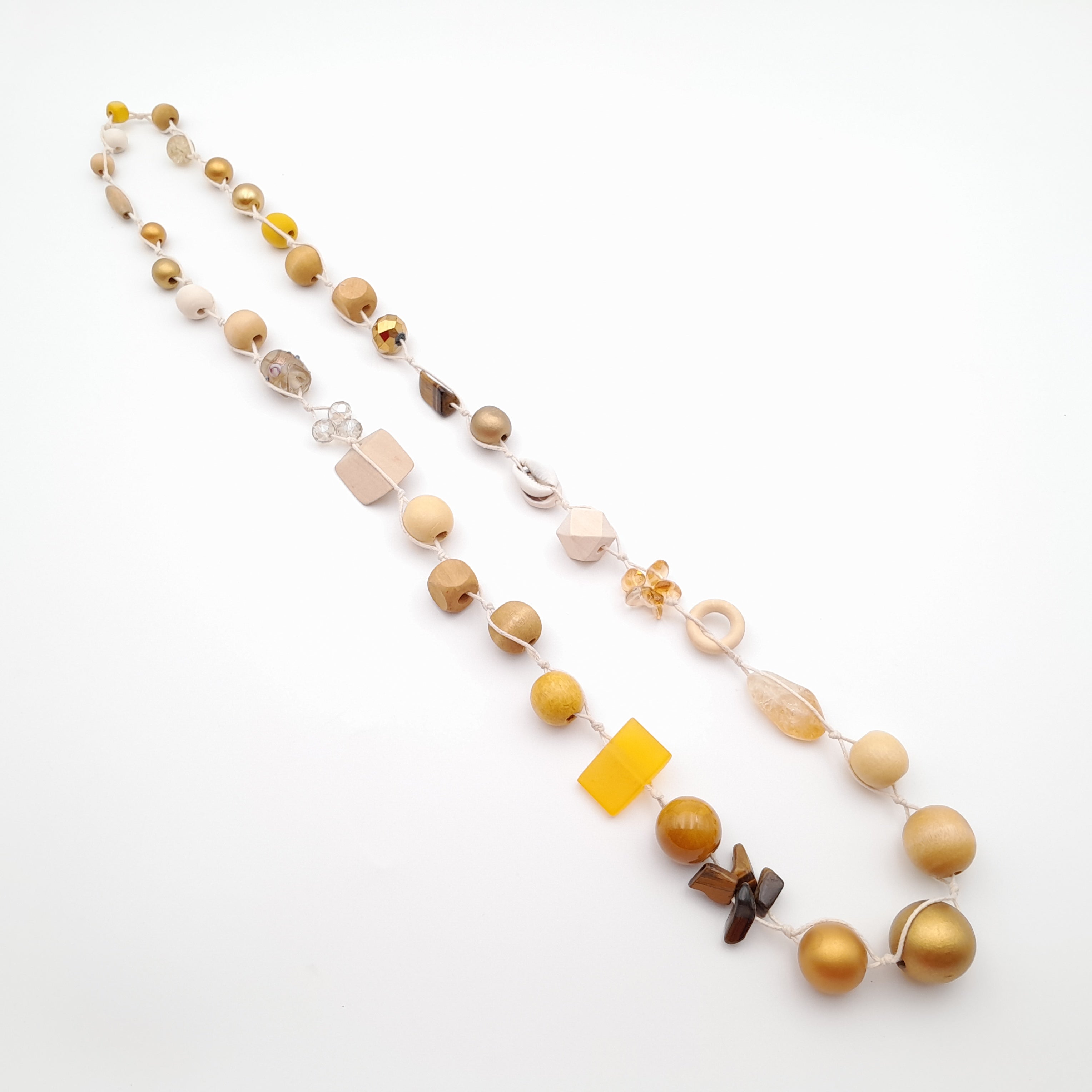 Betty Boo Necklace - Mustard