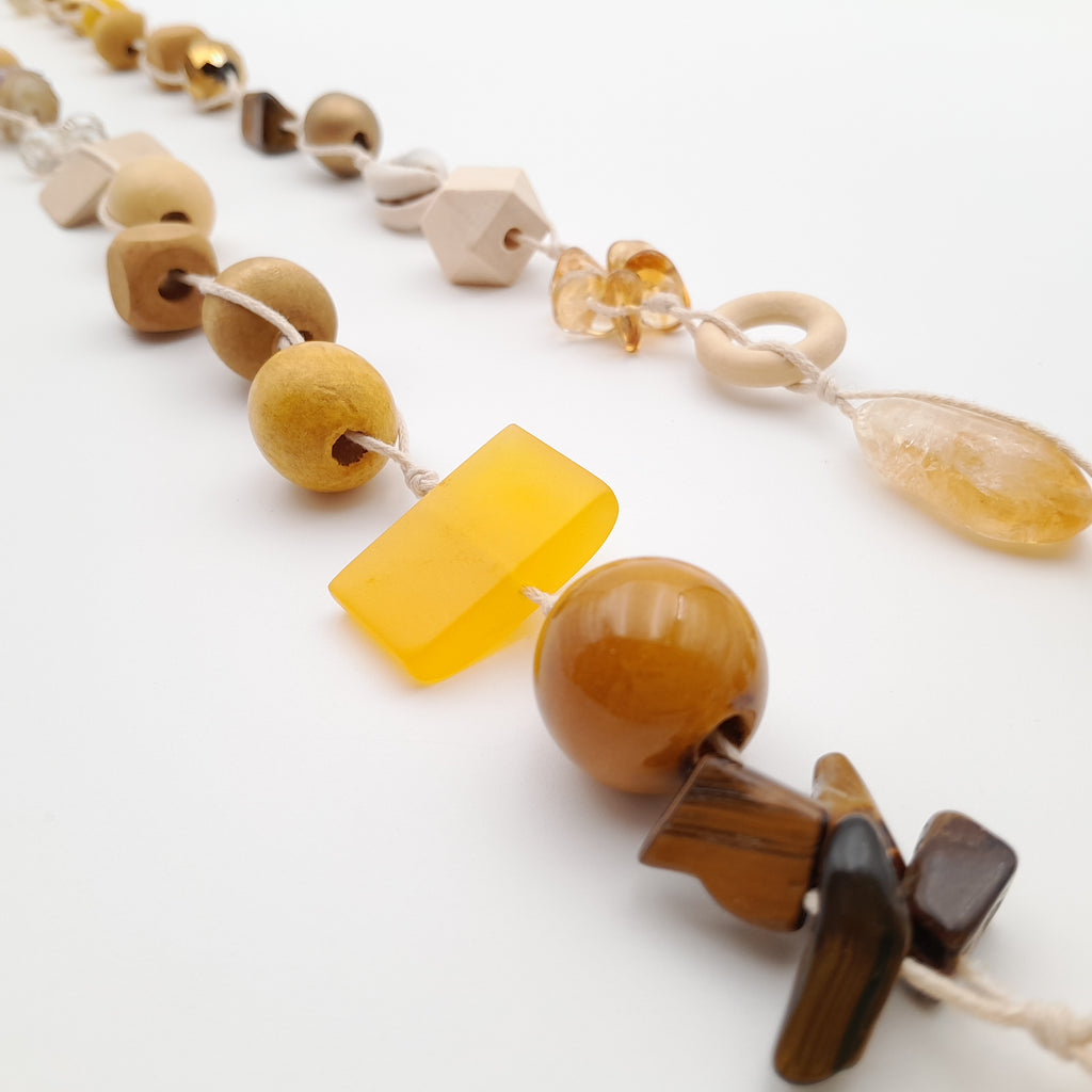 Betty Boo Necklace - Mustard