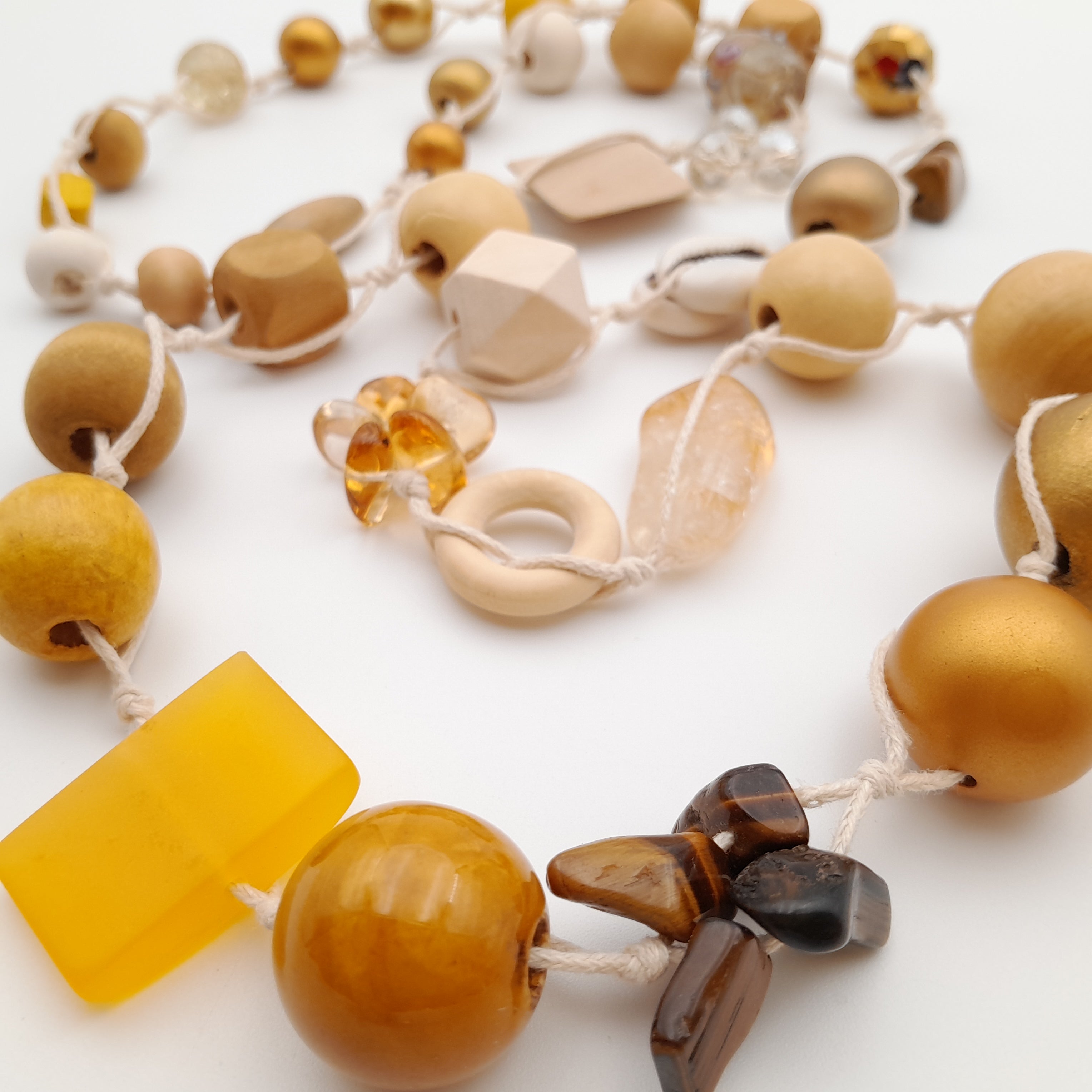 Betty Boo Necklace - Mustard