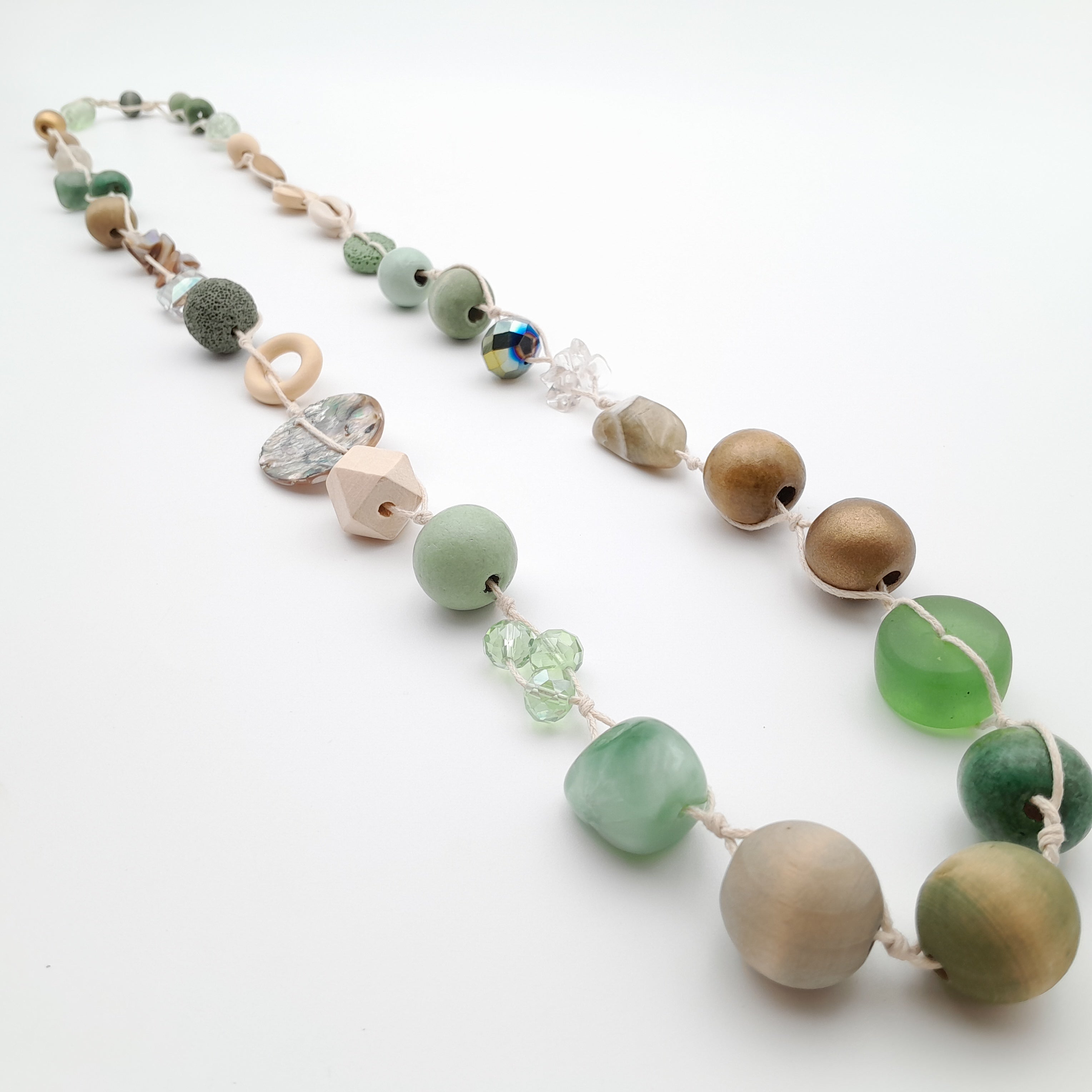 Betty Boo Necklace - Sage