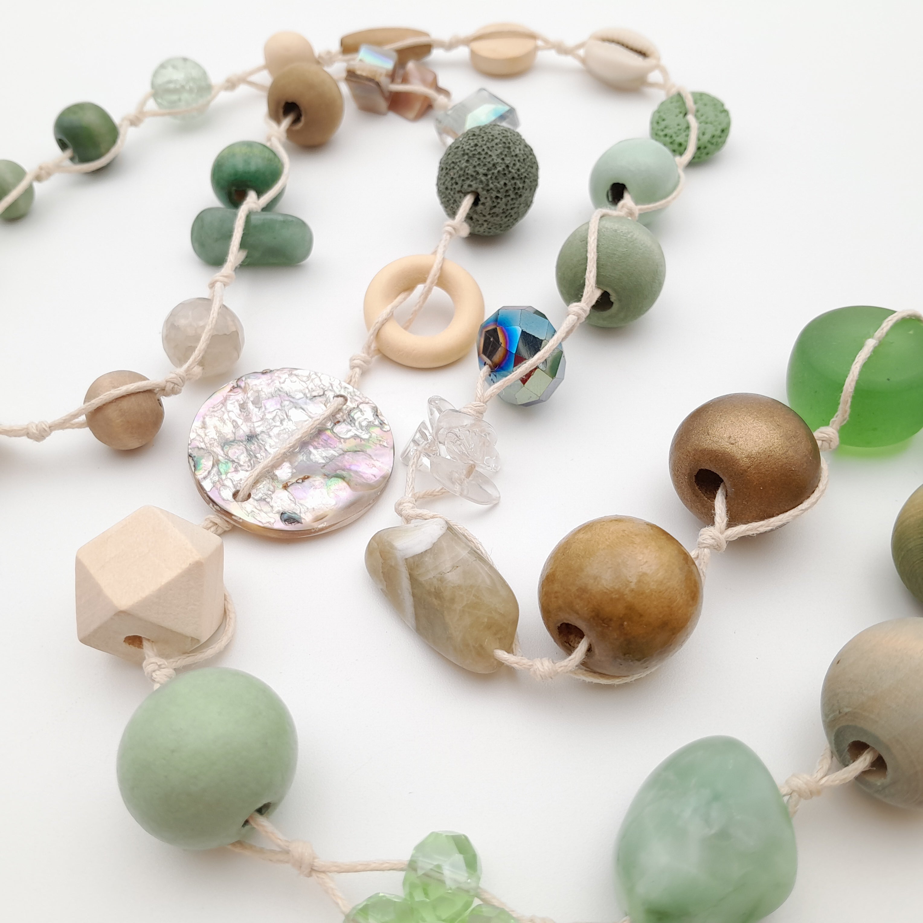 Betty Boo Necklace - Sage