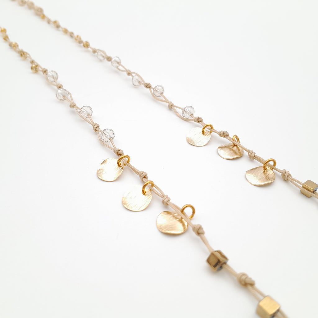 Rani Tassel Necklace - Stone