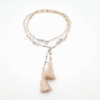 Rani Tassel Necklace - Stone