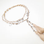 Rani Tassel Necklace - Stone