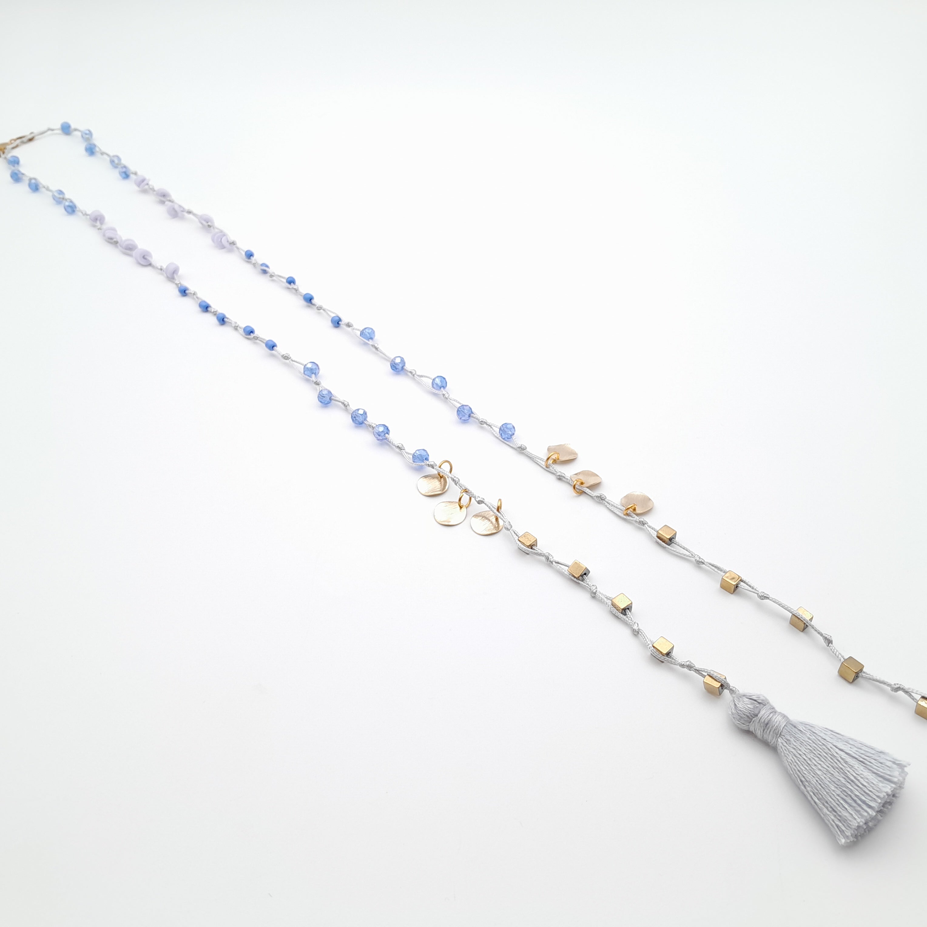 Rani Tassel Necklace - Lavender