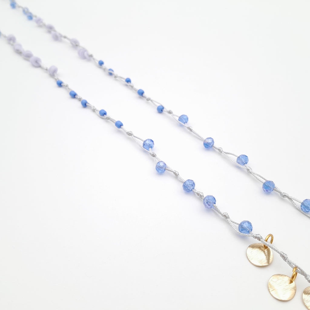 Rani Tassel Necklace - Lavender